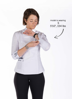 Pearl Women's Long Sleeve Fitted Chef Jacket