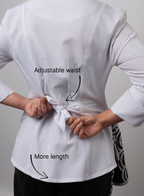 Ladylinecook White Chef Jacket- Limited Edition