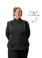 Ladylinecook BLACK Chef Jacket- Limited Edition