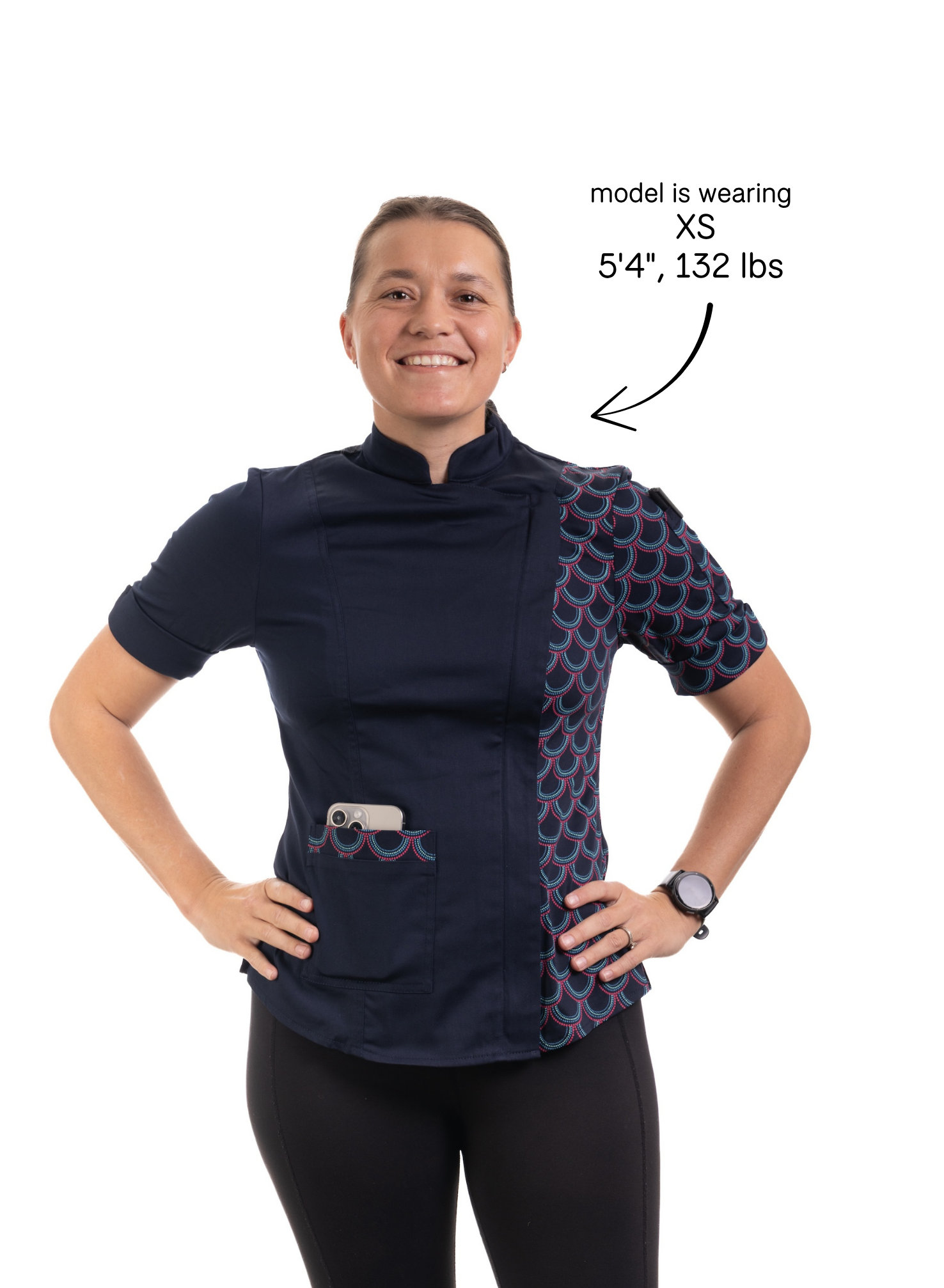 Siren Women's Fitted Chef Jacket
