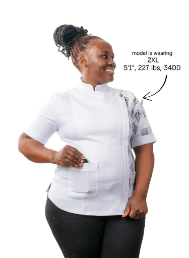 Sephira Women's Fitted Chef Jacket