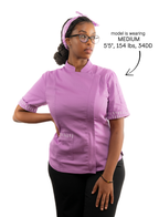Violet Women's Fitted Chef Jacket