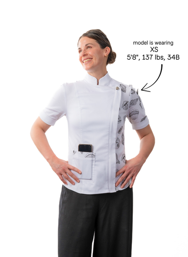 Sephira Women's Fitted Chef Jacket
