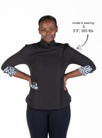 Panther Women's Long Sleeve Fitted Chef Jacket