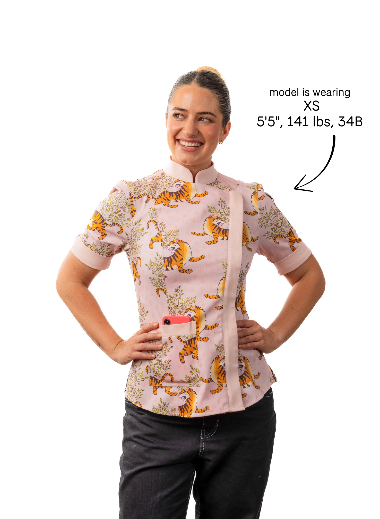 Kali Women's Fitted Chef Jacket