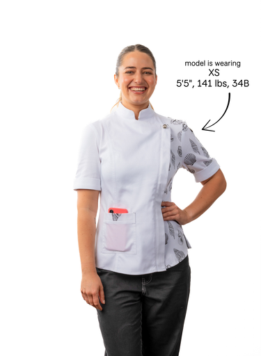 Sephira Women's Fitted Chef Jacket