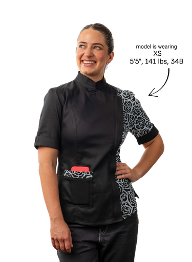 Rosewood Women's Fitted Chef Jacket