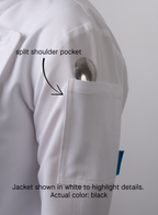 Ladylinecook BLACK Chef Jacket- Limited Edition