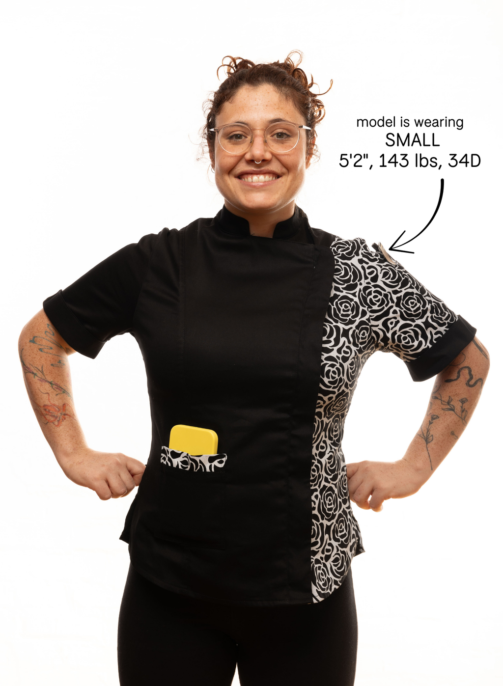 Rosewood Women's Fitted Chef Jacket