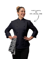 Ladylinecook BLACK Chef Jacket- Limited Edition