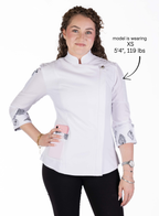Pearl Women's Long Sleeve Fitted Chef Jacket