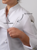 Ladylinecook White Chef Jacket- Limited Edition