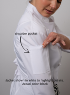 Ladylinecook BLACK Chef Jacket- Limited Edition