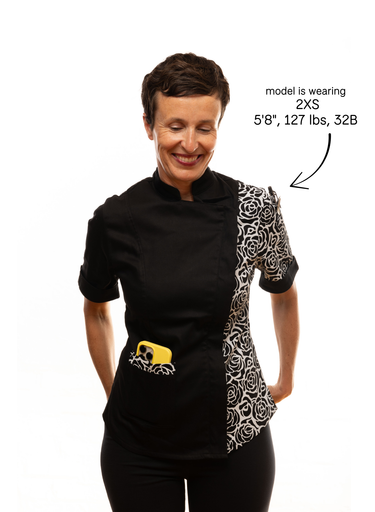 Rosewood Women's Fitted Chef Jacket