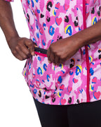 Pink Panther Women's Fitted Chef Jacket