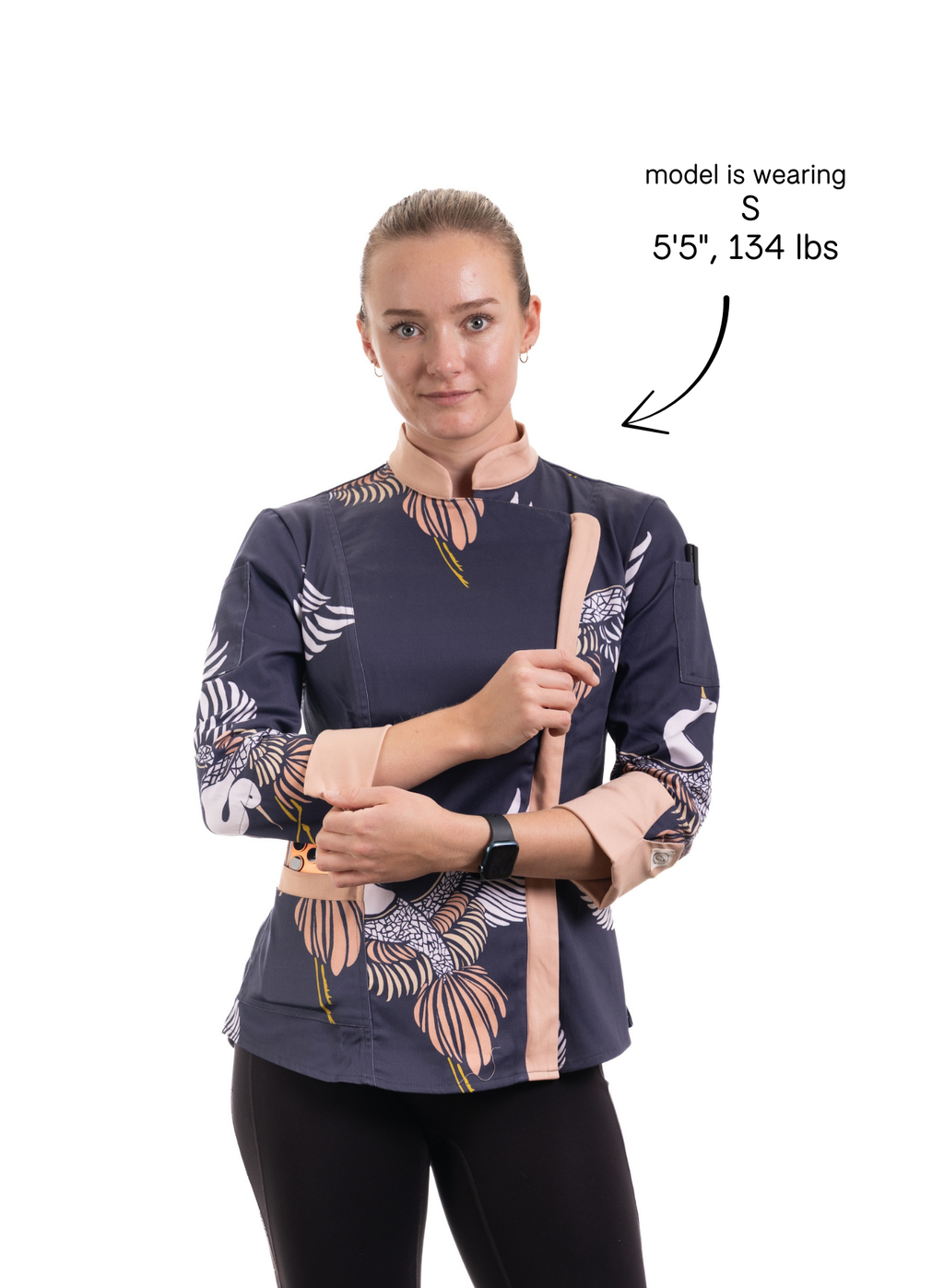 Dawn Women's Fitted Chef Jacket