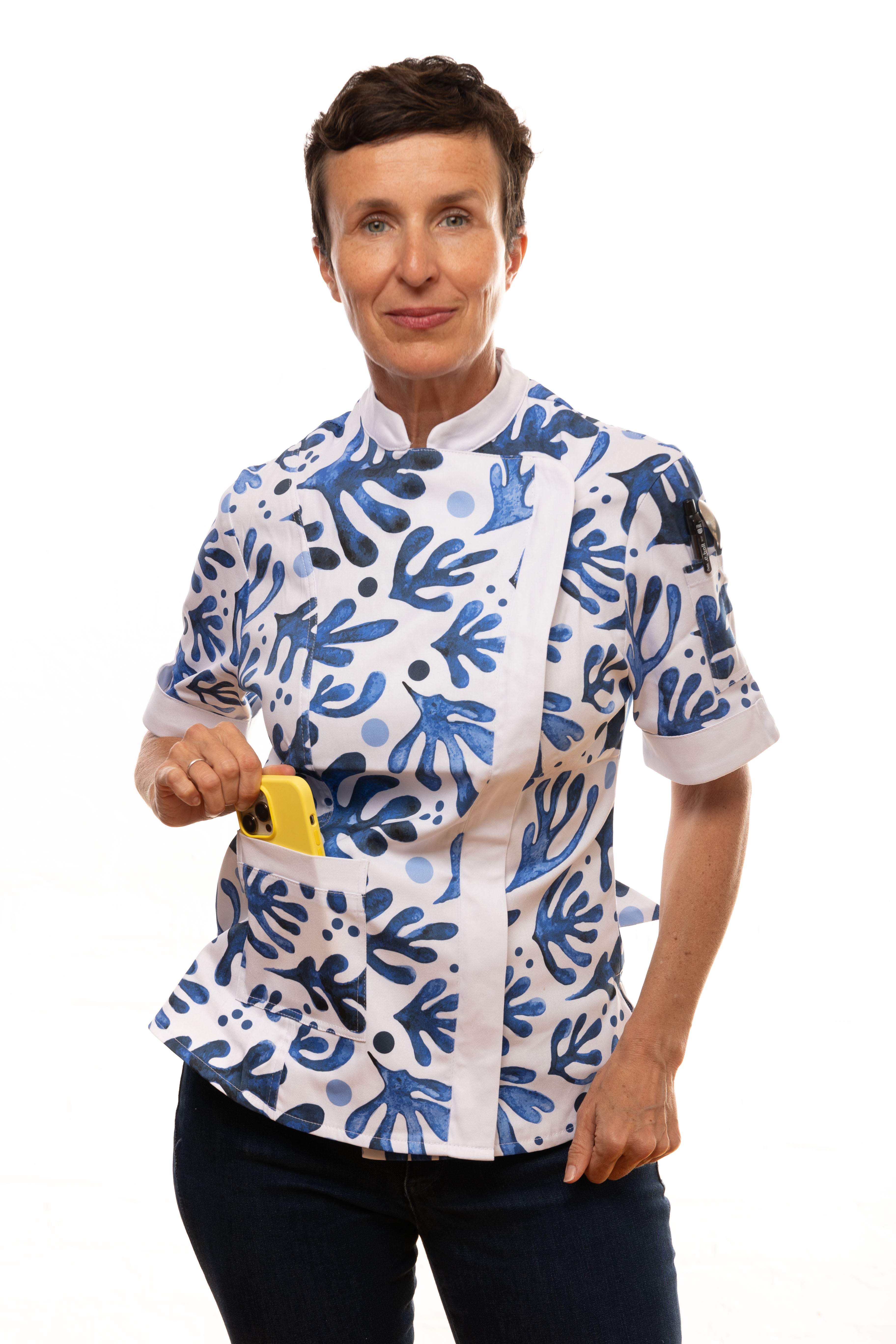 Matisse Women's Fitted Chef Jacket