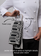 Ladylinecook BLACK Chef Jacket- Limited Edition