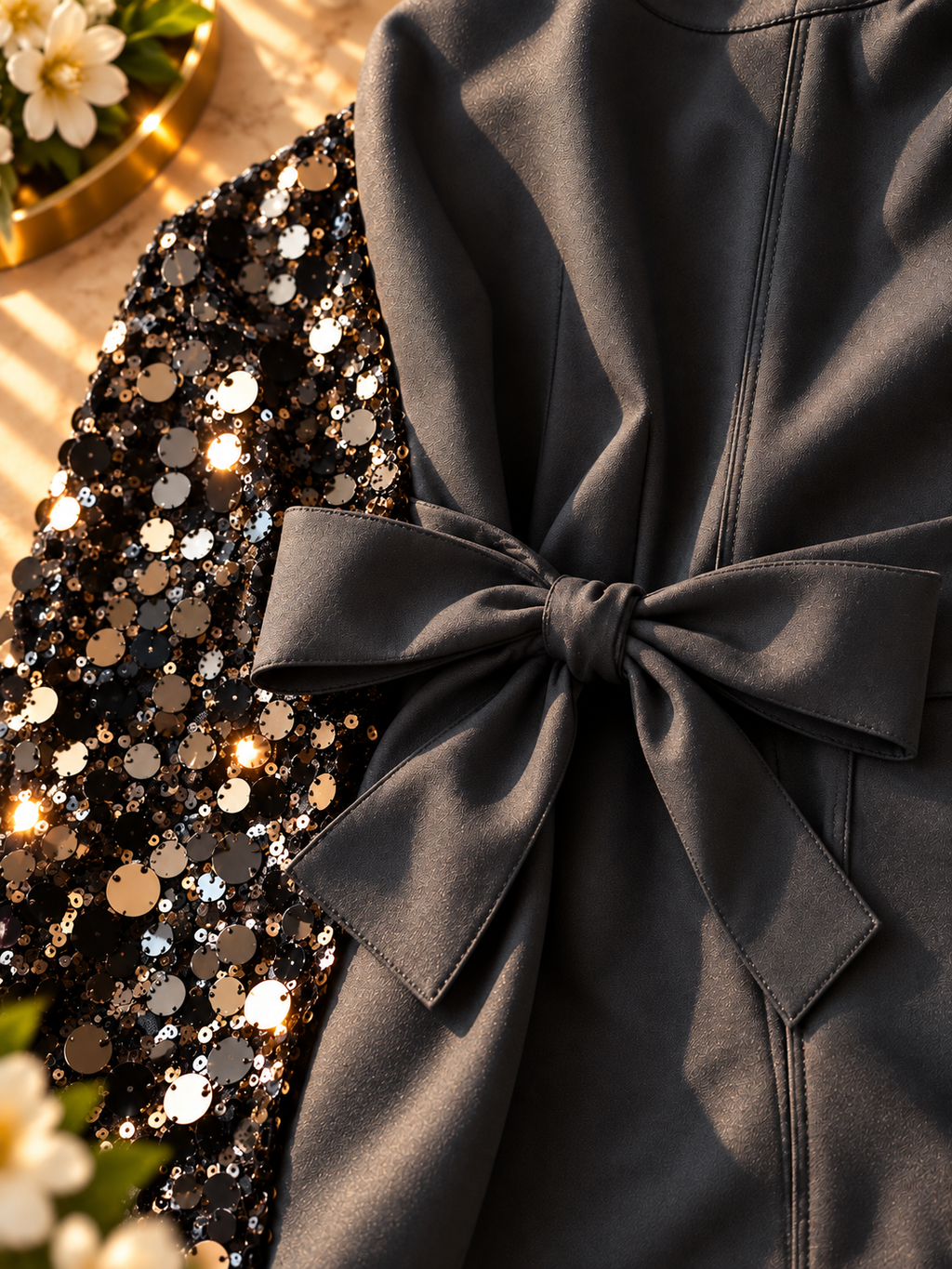 The Showstopper - Sequined Women's Chef Jacket