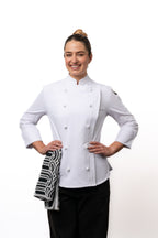 Ladylinecook White Chef Jacket- Limited Edition