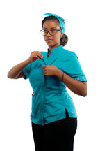Bluefin Women's Fitted Chef Jacket