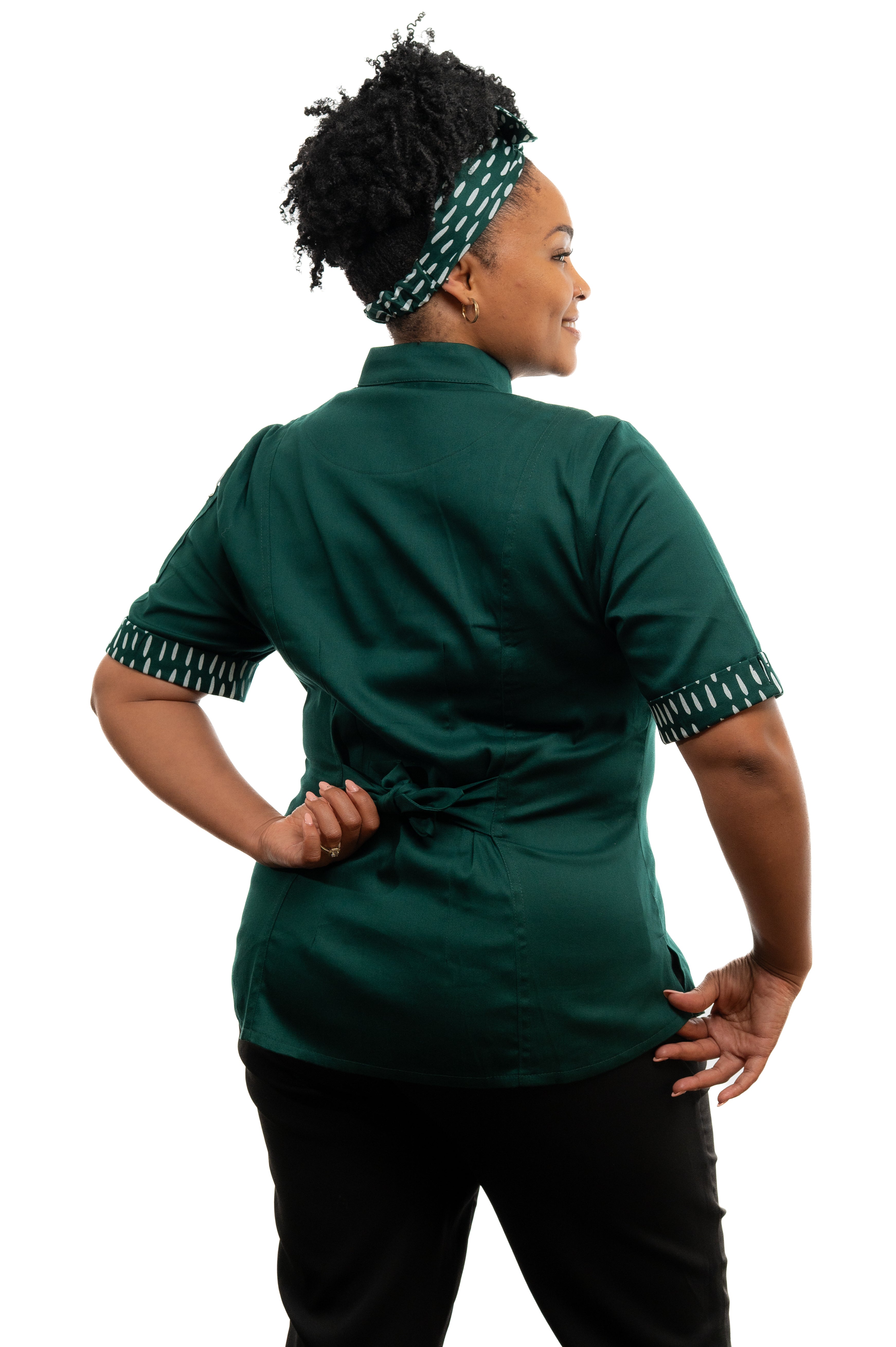 Basil Women's Fitted Chef Jacket
