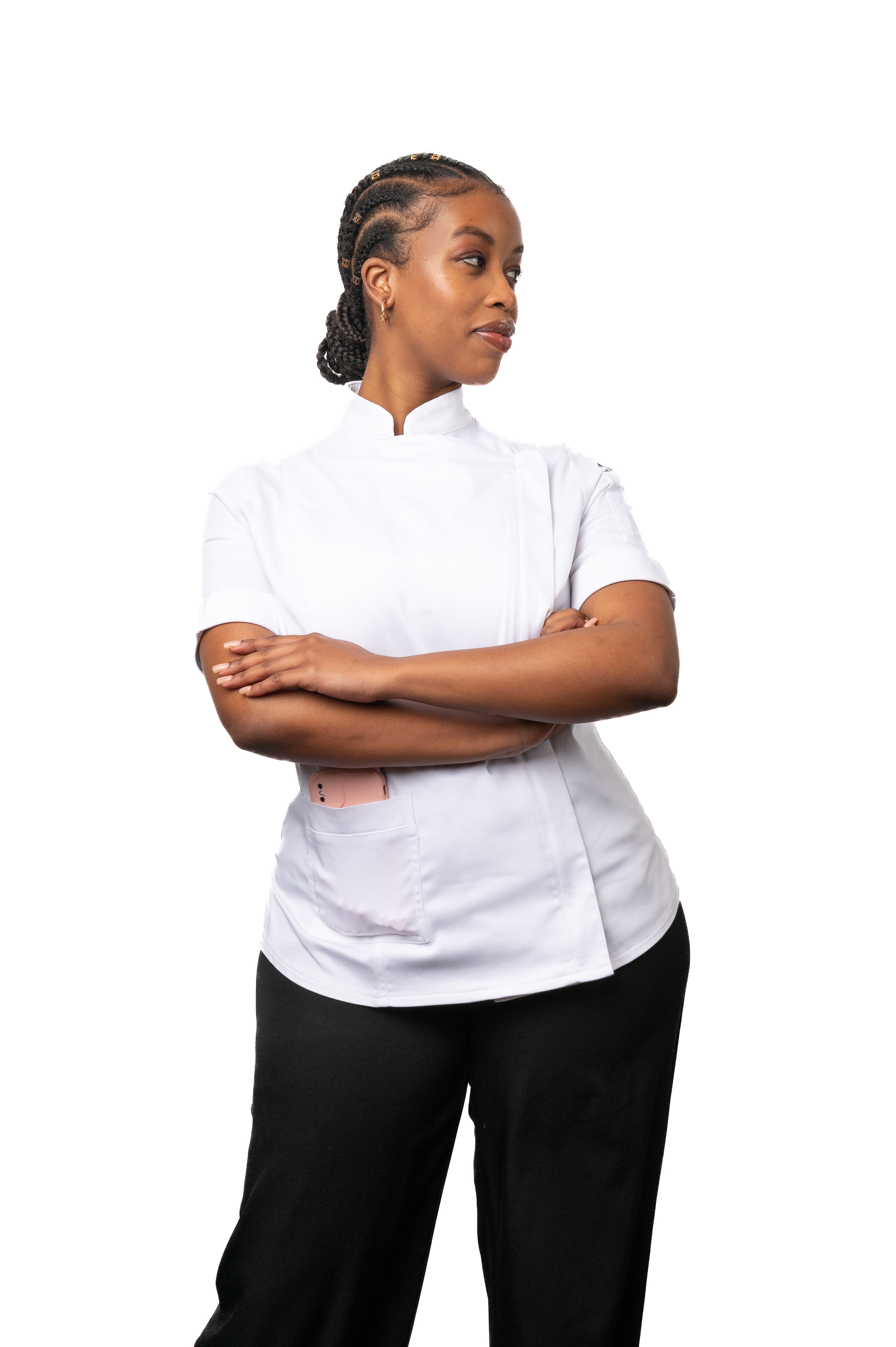 Coconut Women's Fitted Chef Jacket