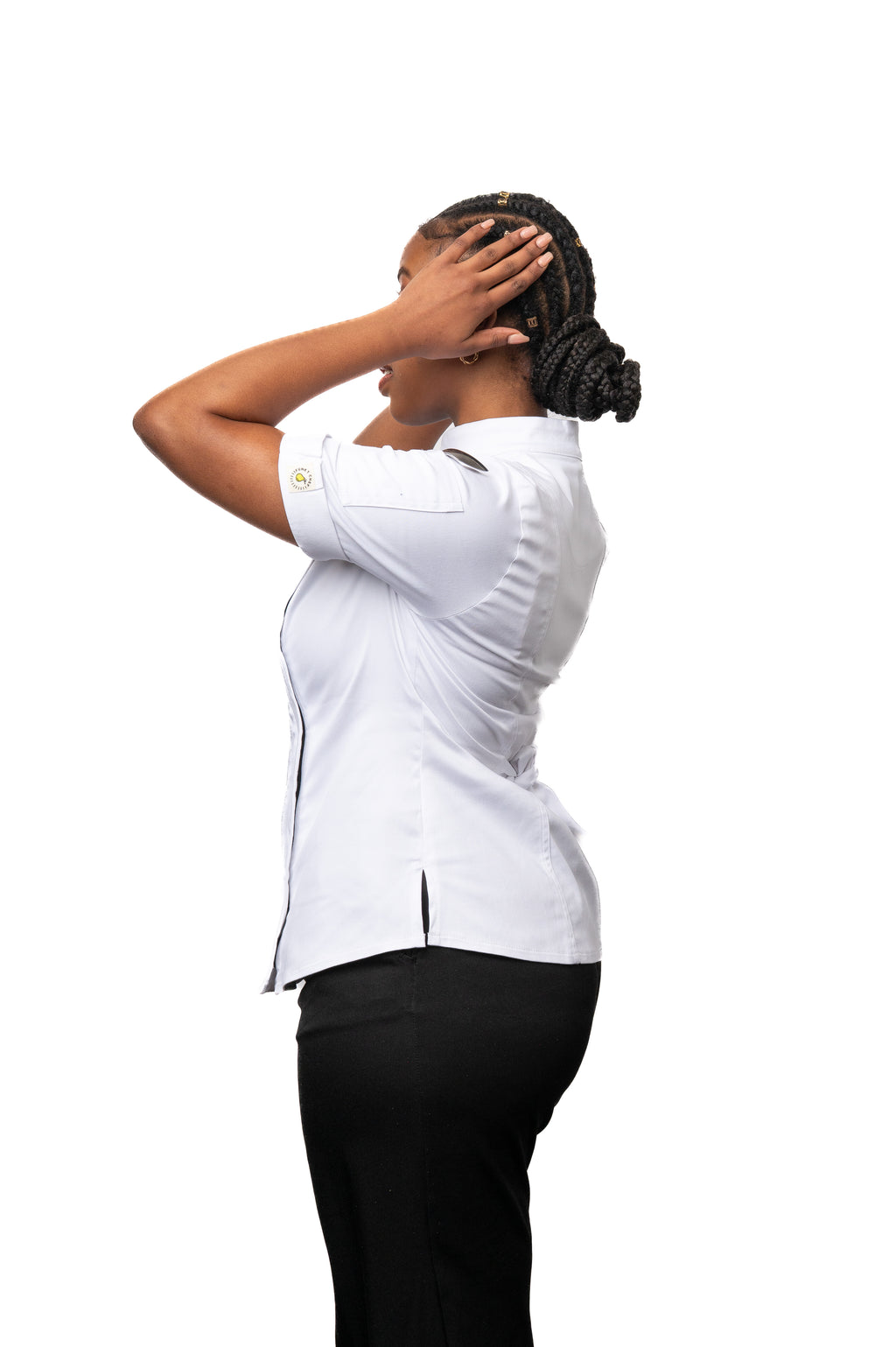 Coconut Women's Fitted Chef Jacket