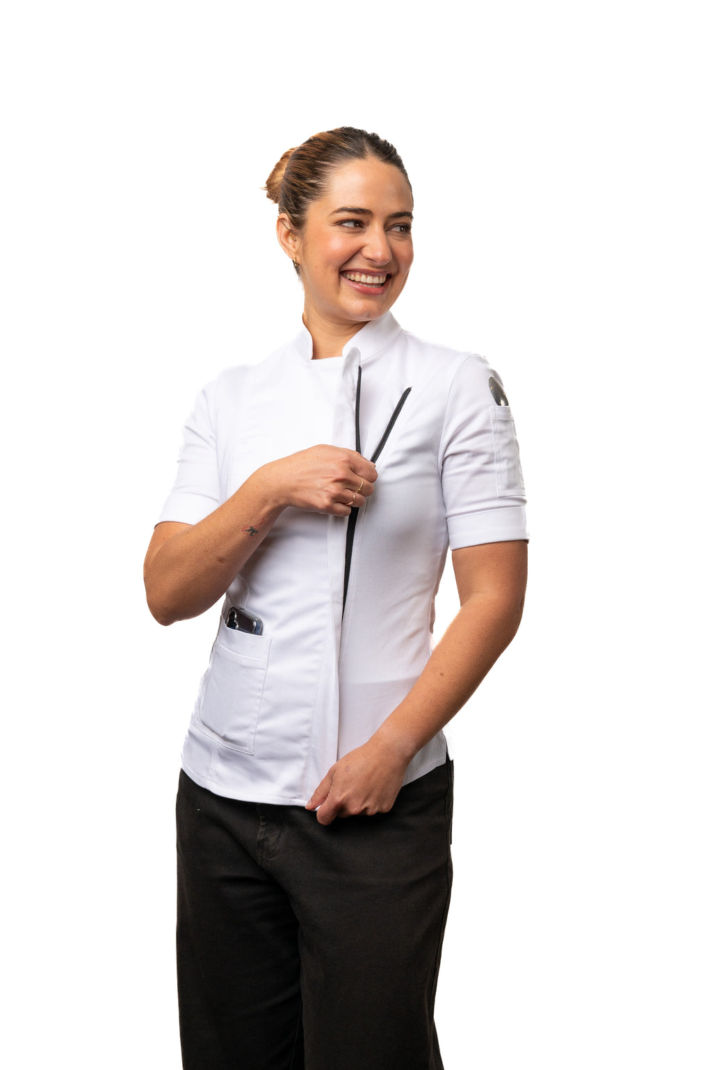 Coconut Women's Fitted Chef Jacket