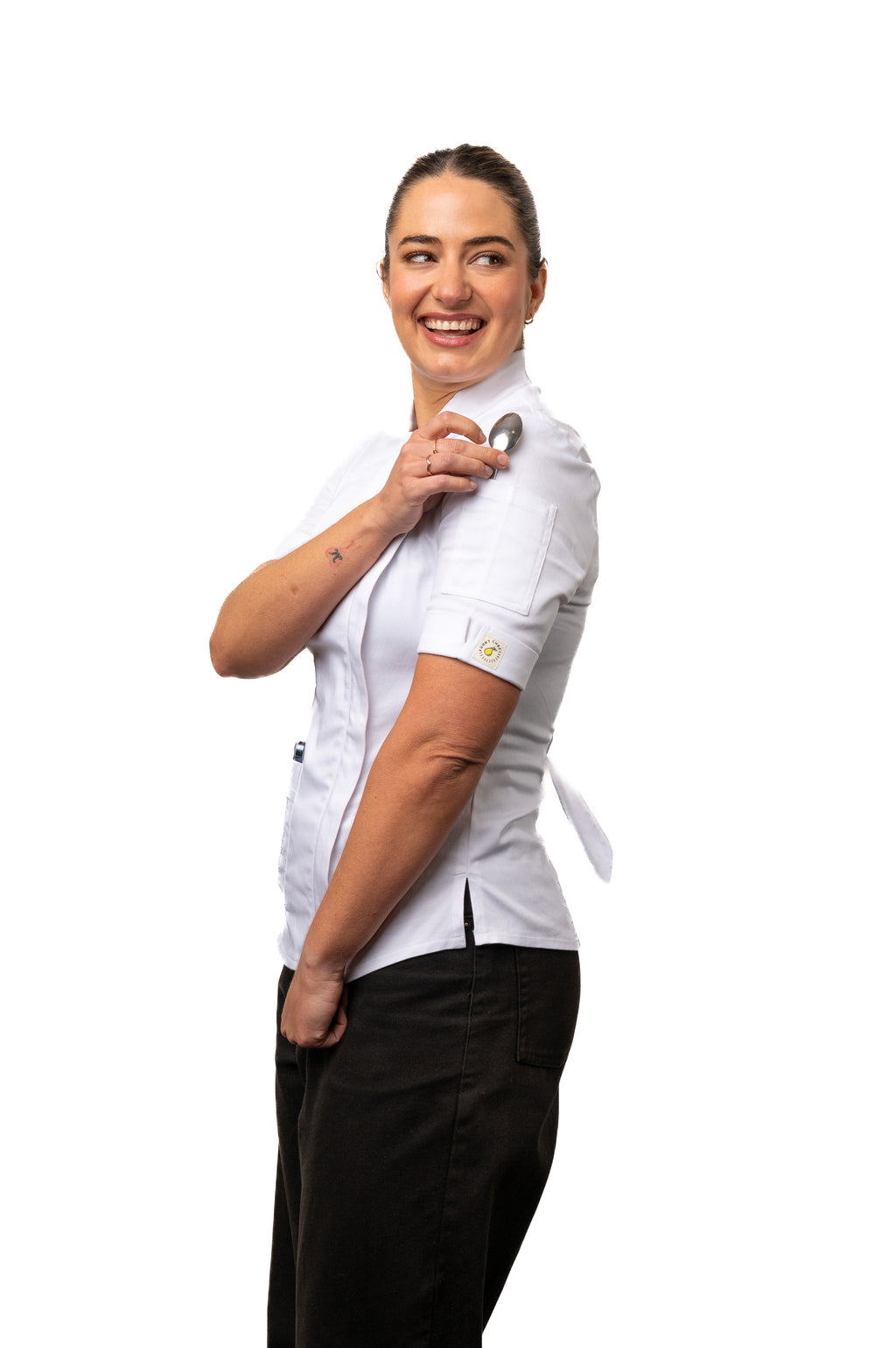 Coconut Women's Fitted Chef Jacket