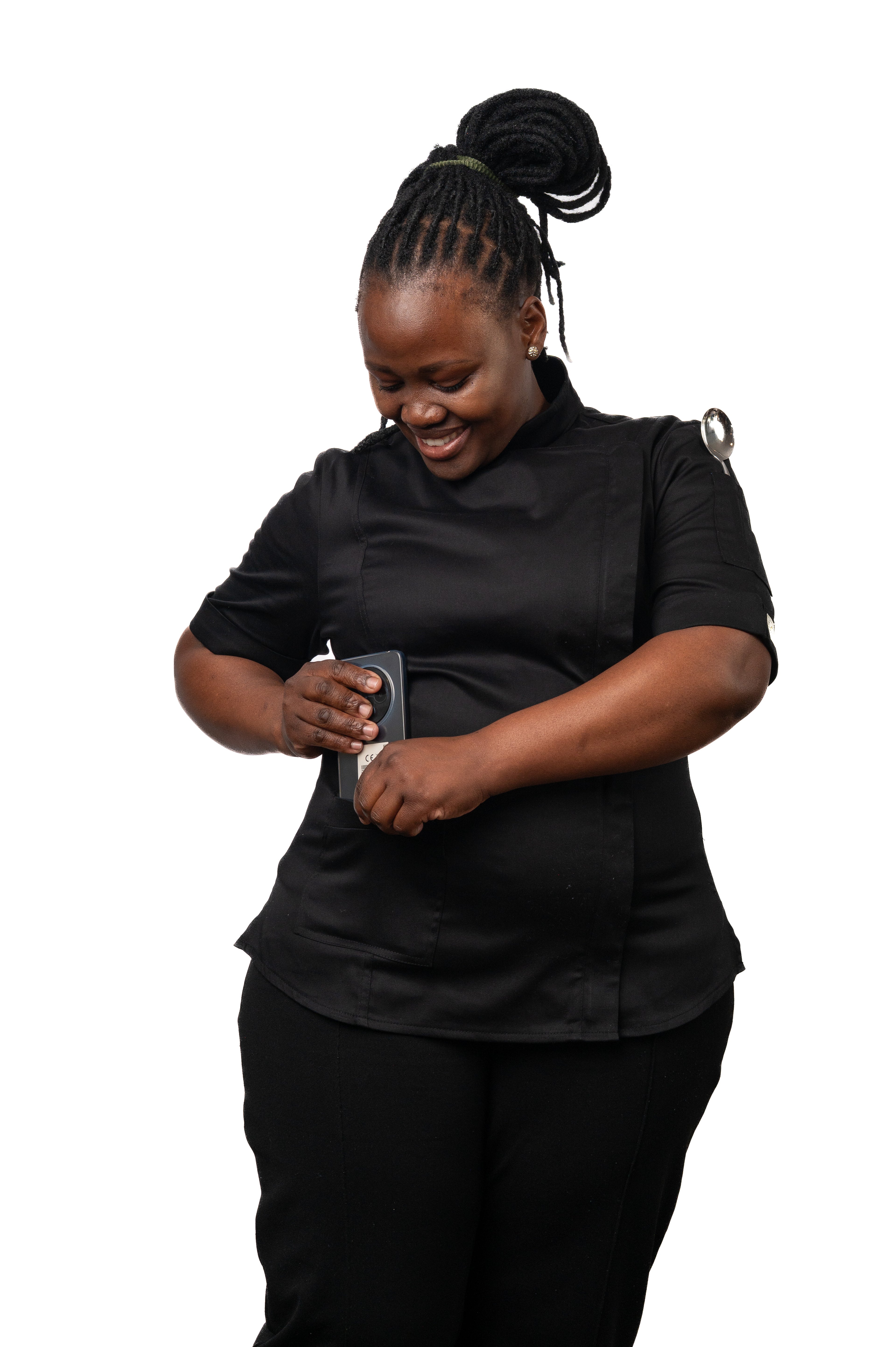 Raven Women's Fitted Chef Jacket