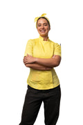 Lemon Women's Fitted Chef Jacket