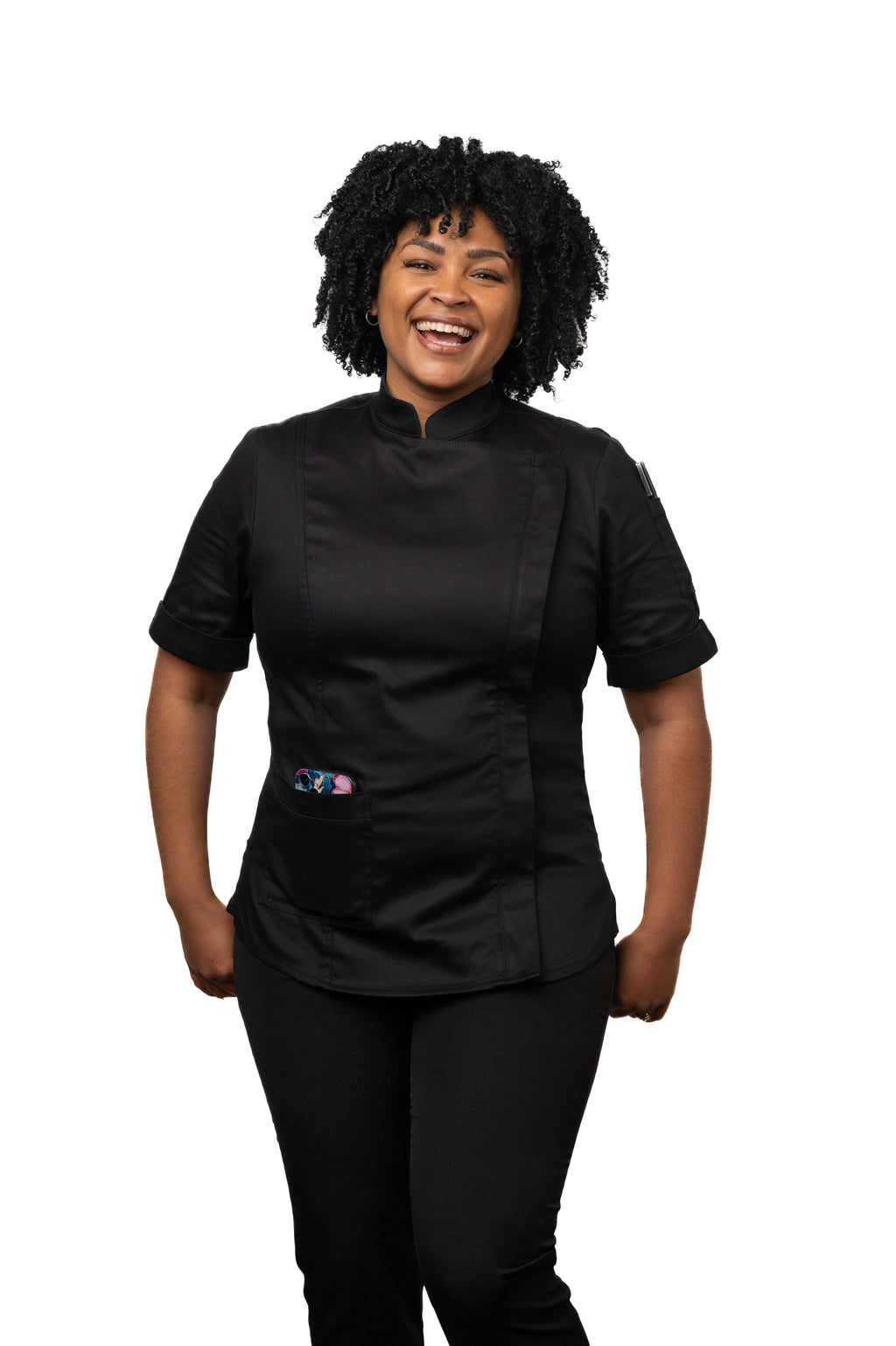 Raven Women's Fitted Chef Jacket