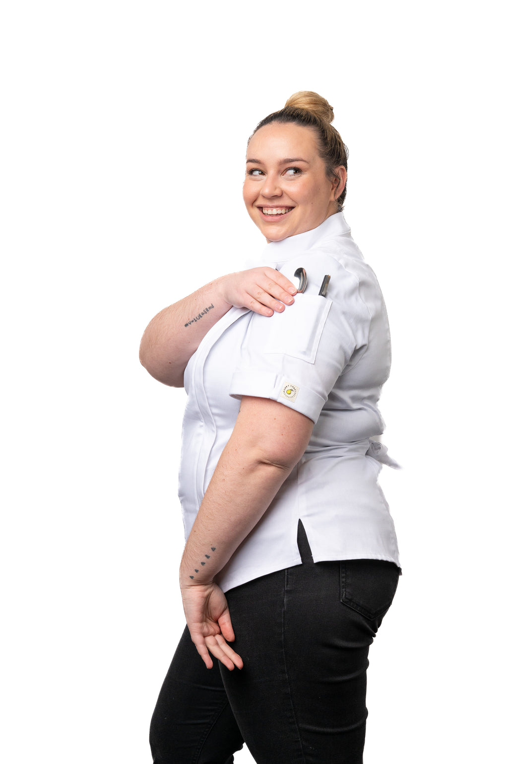 Coconut Women's Fitted Chef Jacket