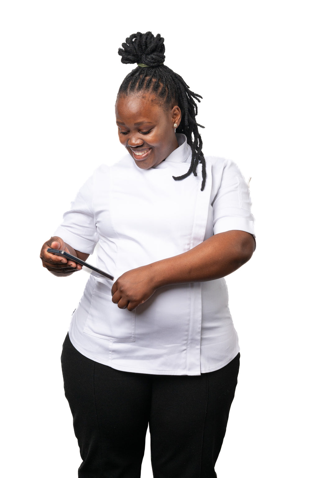 Coconut Women's Fitted Chef Jacket