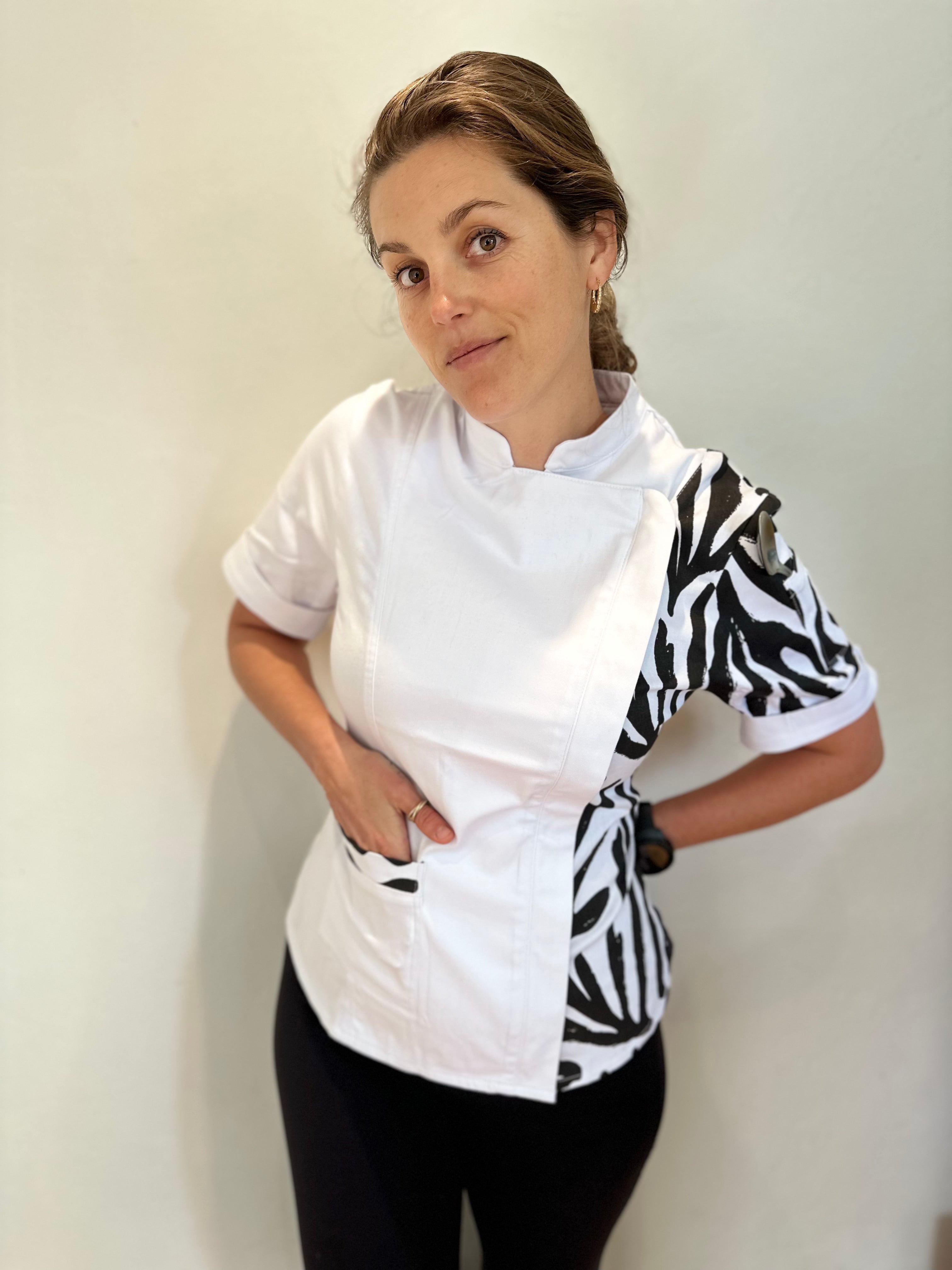 Zephyr Women's Fitted Chef Jacket