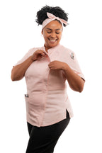 Litchi Women's Fitted Chef Jacket