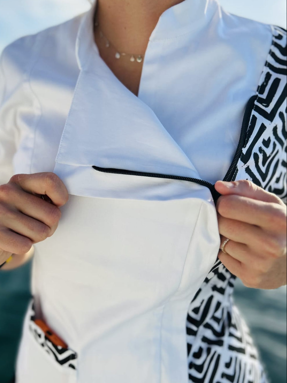 Wild Side Women's Fitted Chef Jacket