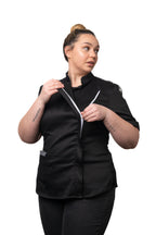 Raven Women's Fitted Chef Jacket