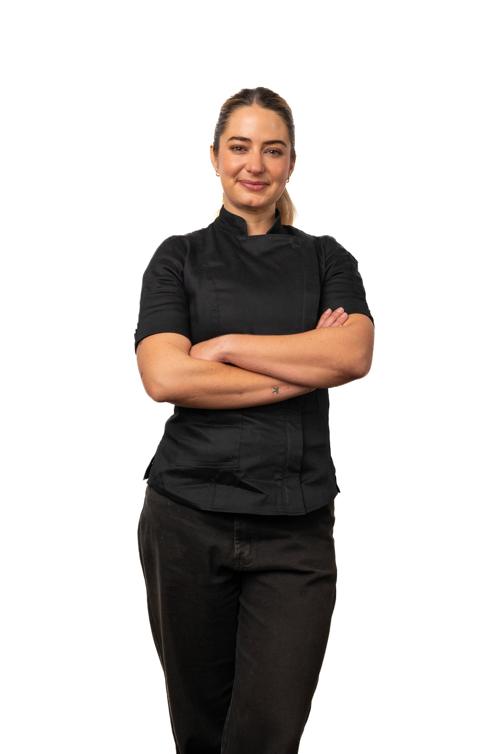 Raven Women's Fitted Chef Jacket