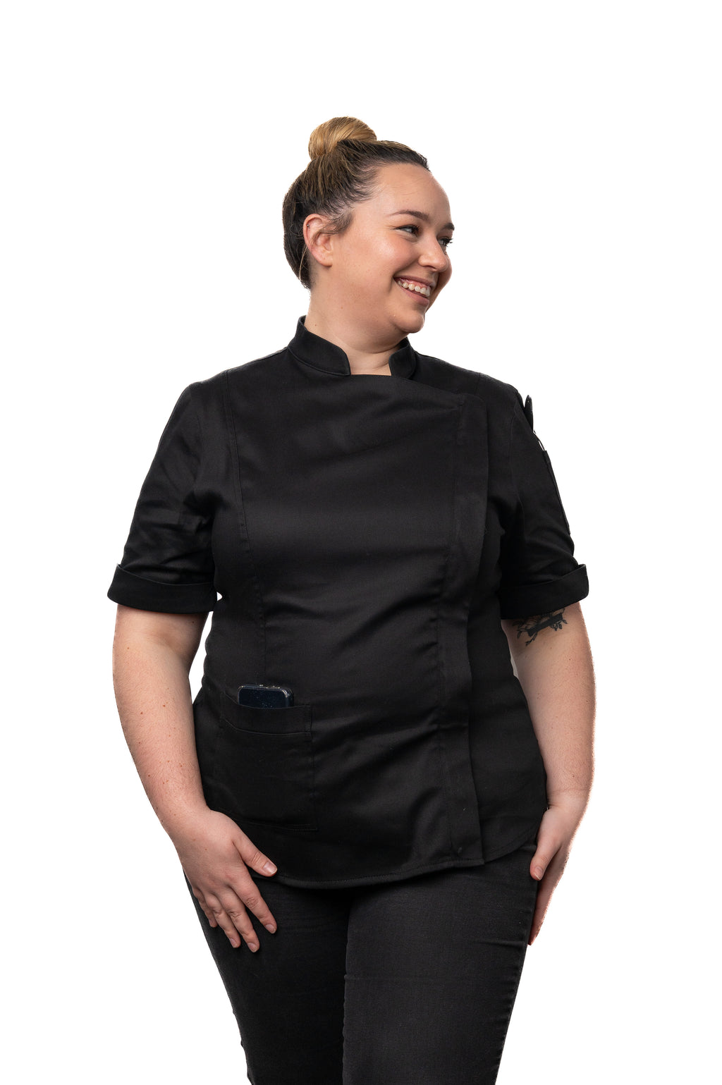 Raven Women's Fitted Chef Jacket