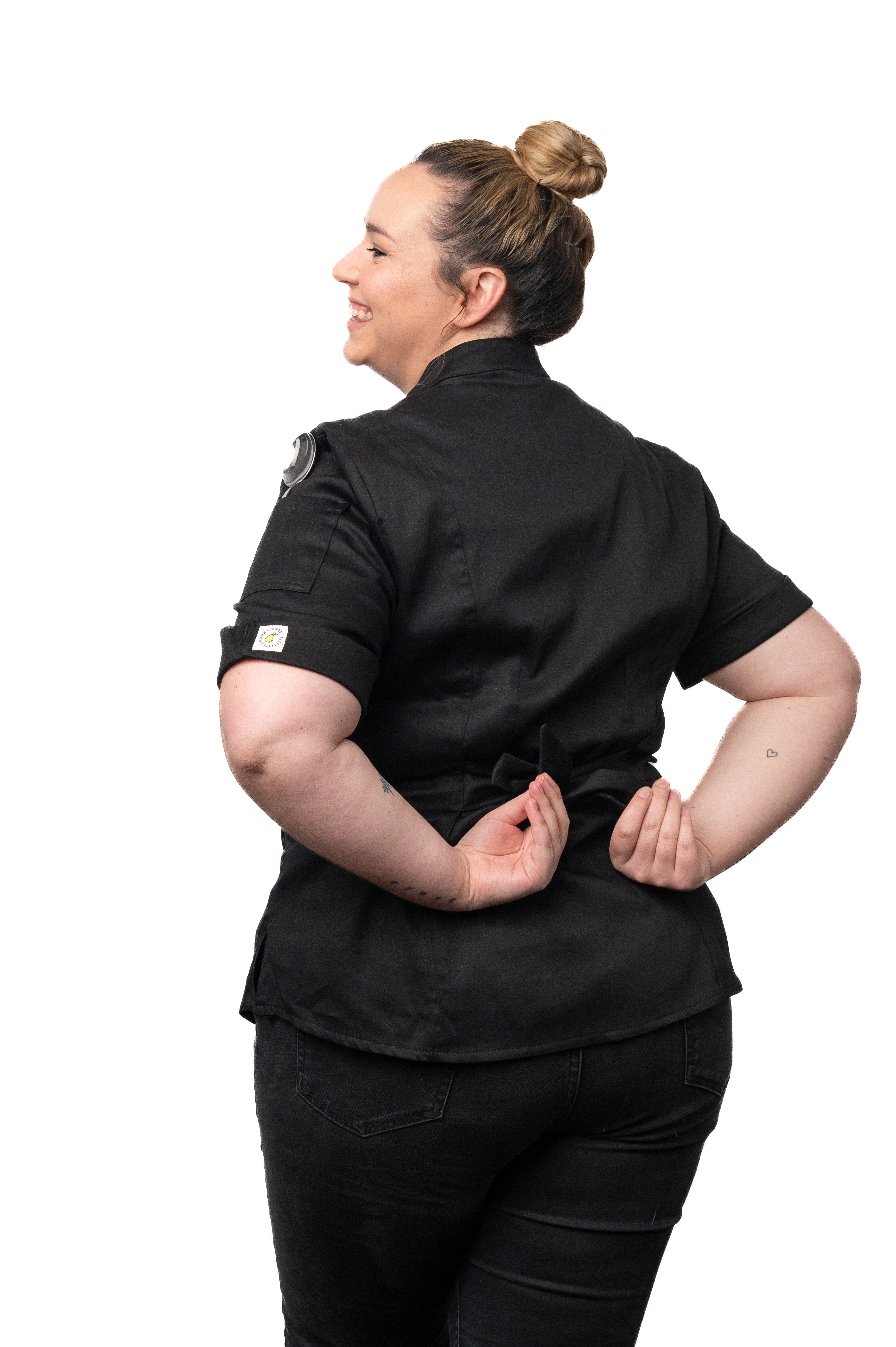 Raven Women's Fitted Chef Jacket
