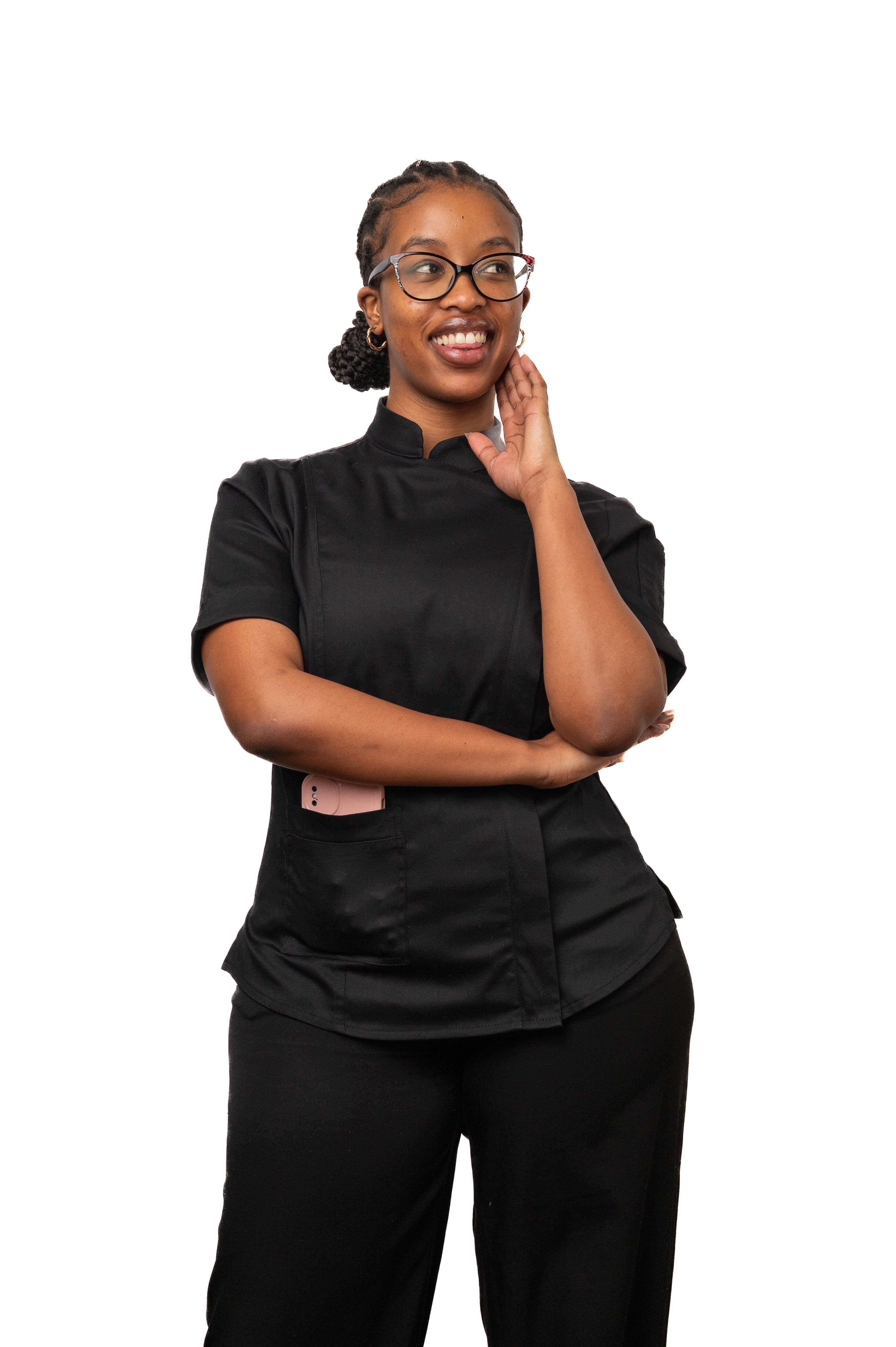 Raven Women's Fitted Chef Jacket