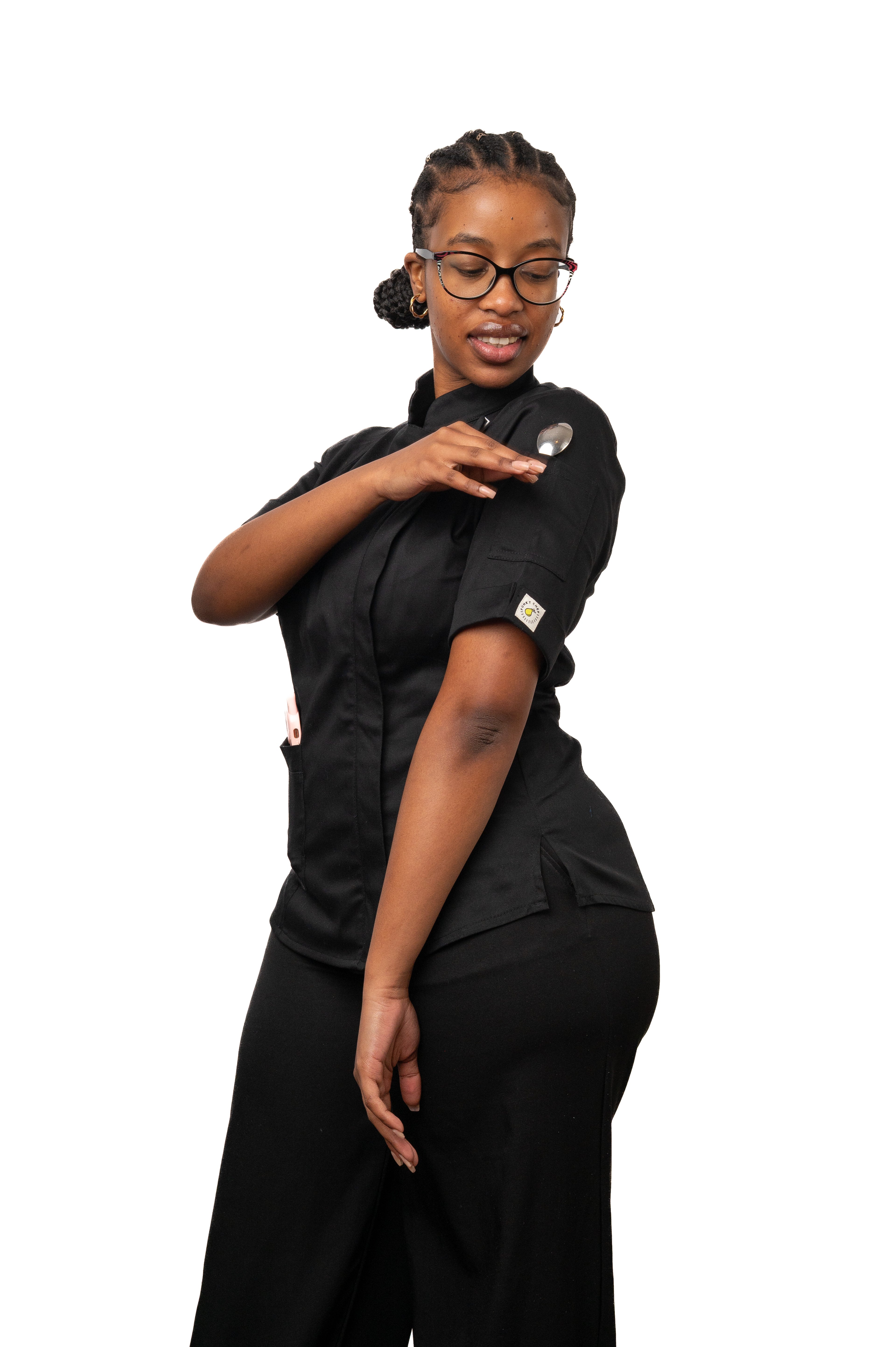 Raven Women's Fitted Chef Jacket