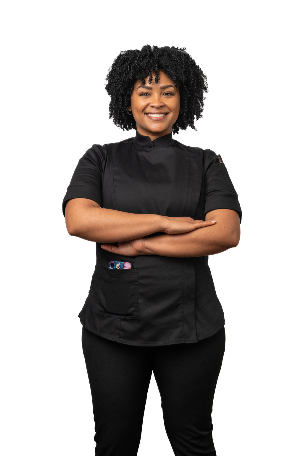 Raven Women's Fitted Chef Jacket