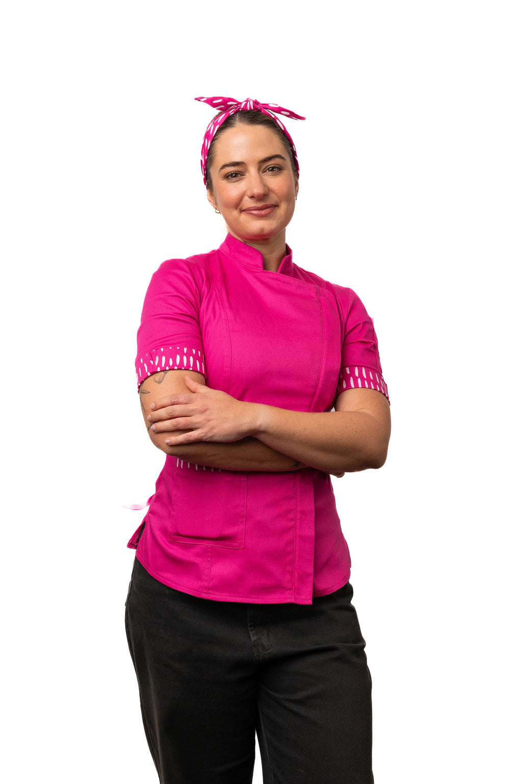 Dragonfruit Women's Fitted Chef Jacket