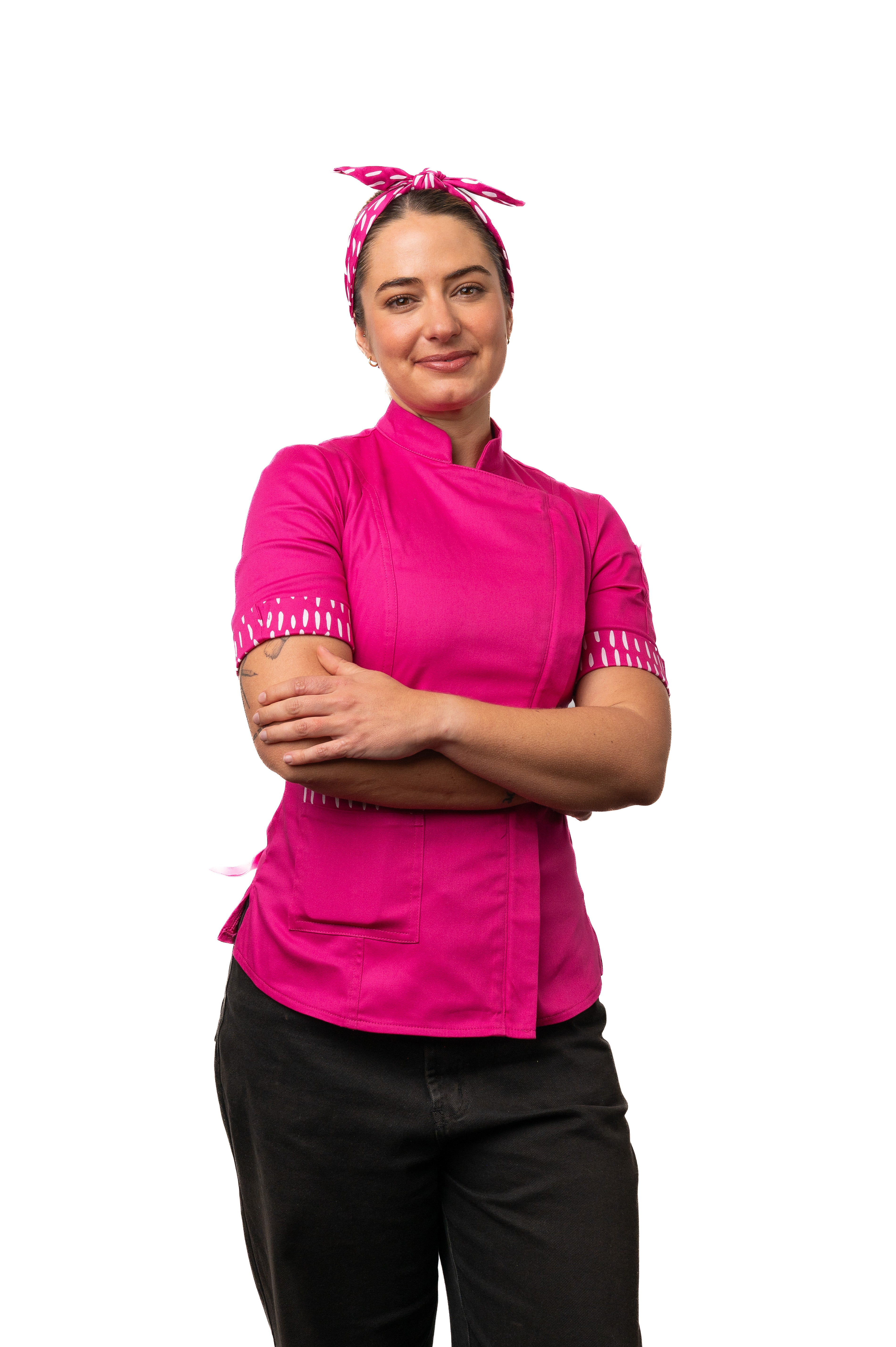Dragonfruit Women's Fitted Chef Jacket