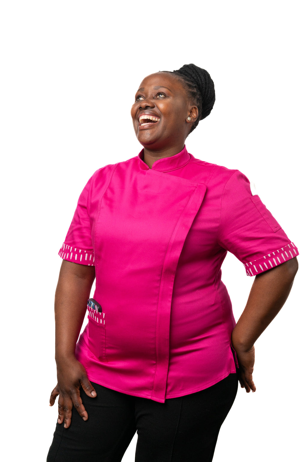 Dragonfruit Women's Fitted Chef Jacket