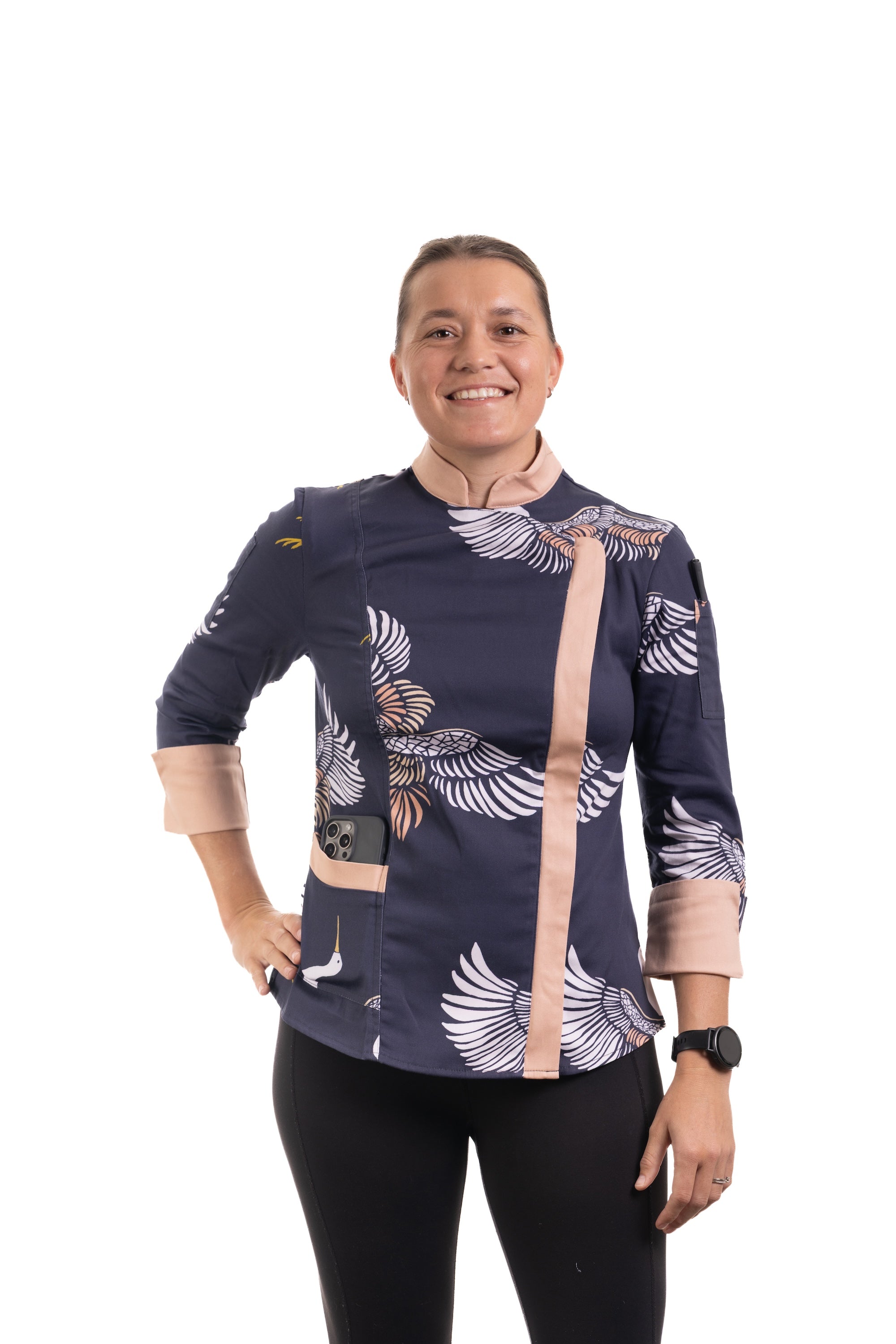 Dawn Women's Fitted Chef Jacket
