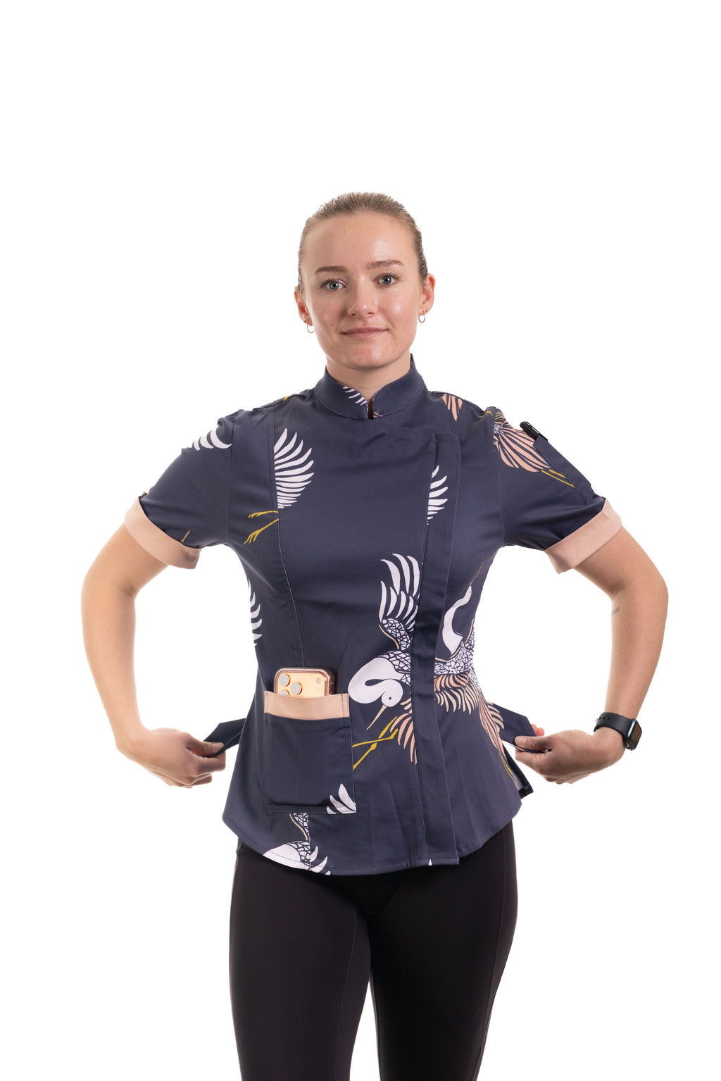 Avery Women's Fitted Chef Jacket